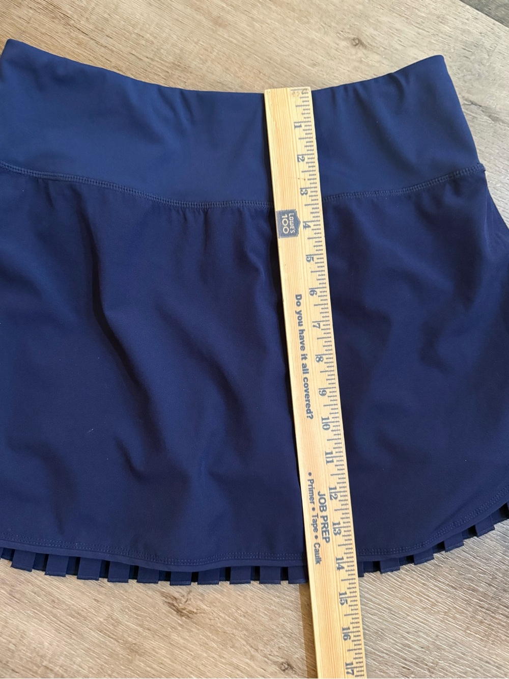 Baleaf Navy Blue Active Pleated Skort Skirt Medium Golf Tennis Pickleball - Picture 9 of 12